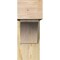 Ekena Millwork Thorton Block Rough Sawn Bracket w/ Offset Brace, Douglas Fir, 8"W x 20"D x 20"H BKT0806X20X20THR05RDF - alternate 4